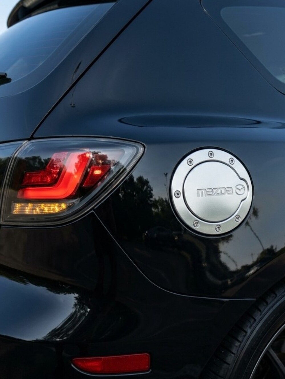 Mazda Fuel Door (Pearlbrite) Genuine Mazda Part